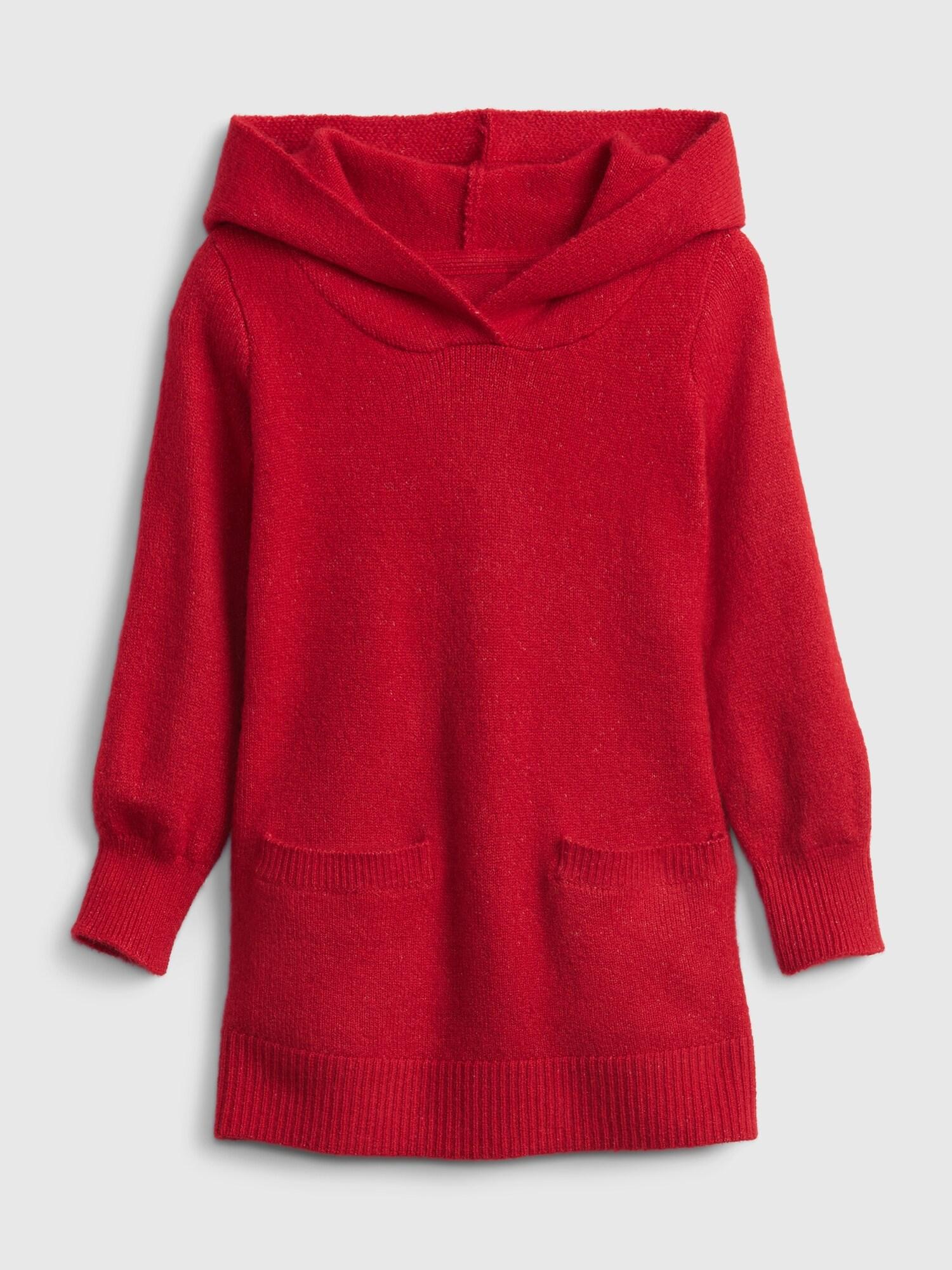 GAP Dětský svetr hooded tunic - Holky