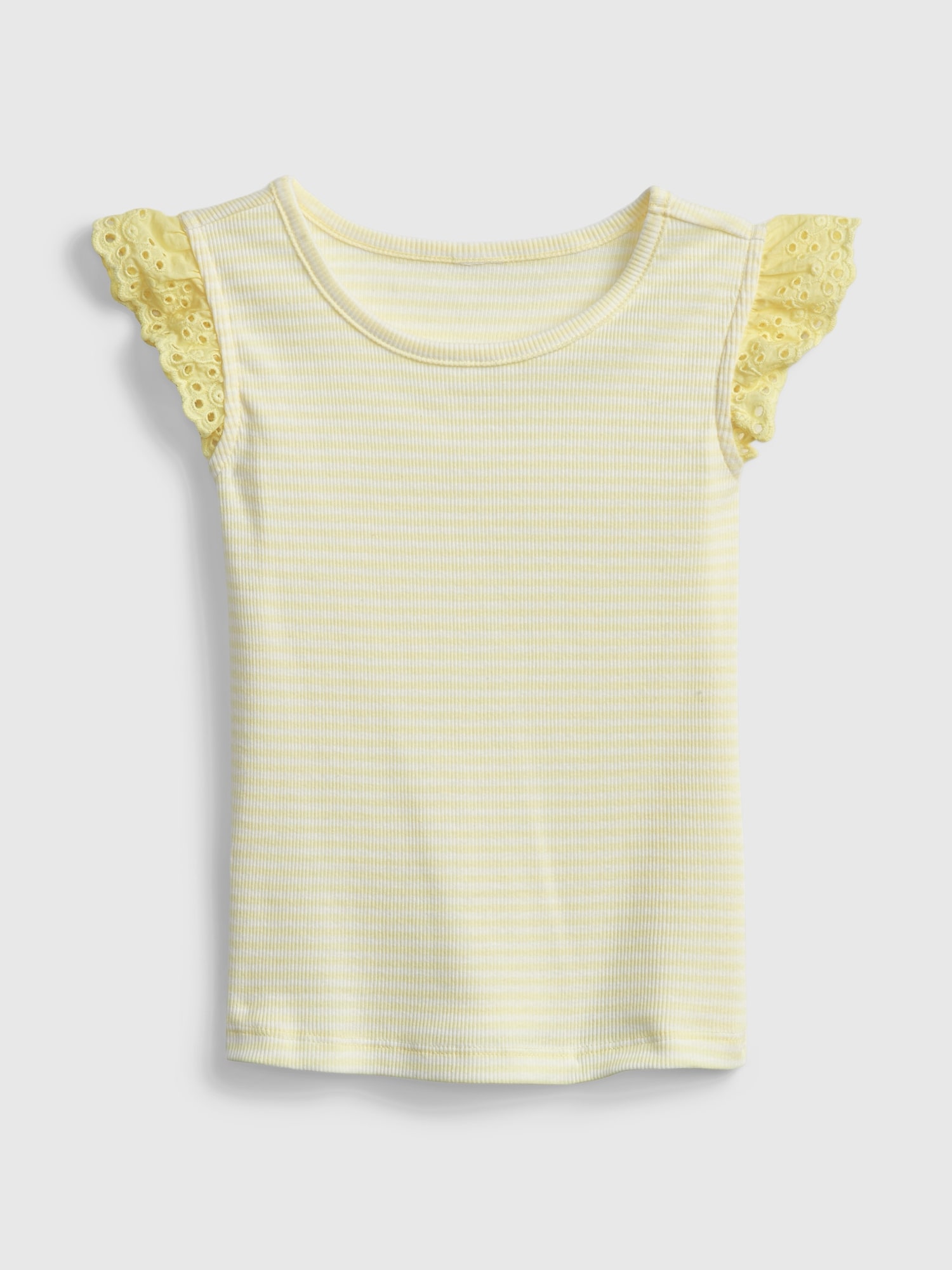 GAP Dětský top lace-trim tank - Holky