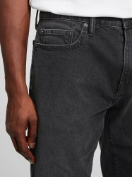 GAP Džíny slim straight recycled denim - Pánské