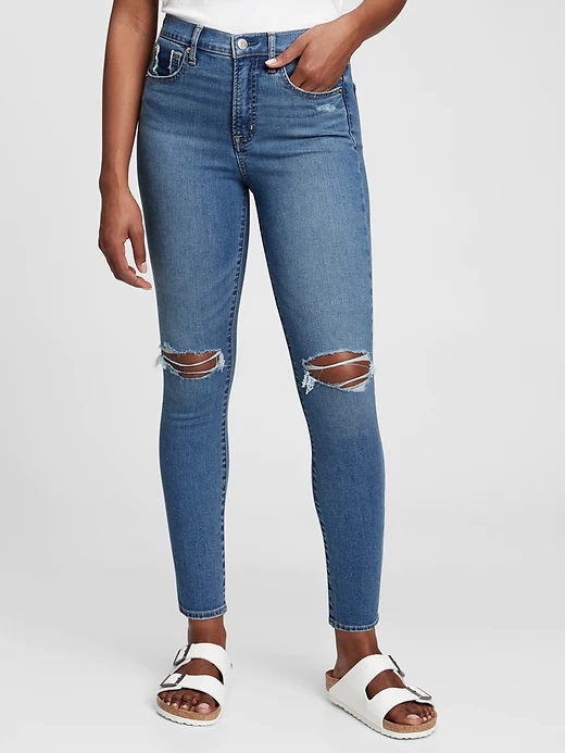 GAP Džíny true skinny med heller dest - Dámské