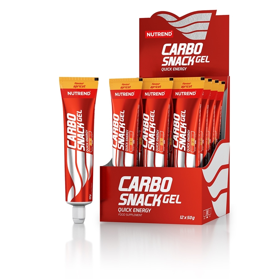 Gel Nutrend Carbosnack 50 g  meruňka