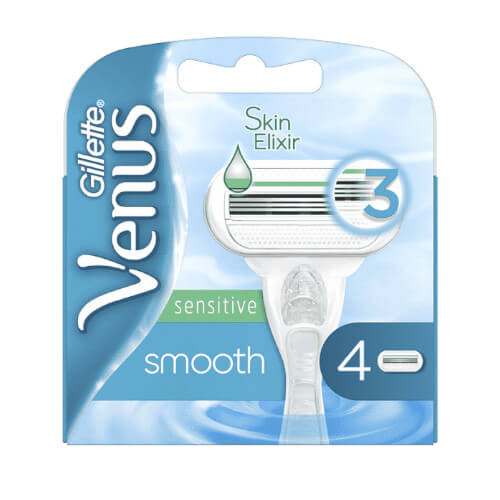 Gillette Náhradní hlavice Venus Smooth Sensitive 4 ks