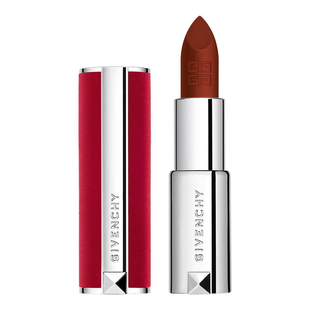 Givenchy Matná rtěnka Deep Velvet (Le Rouge) 3,4 g N50 Brun Acajou