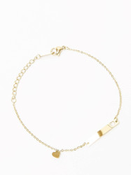 Gold plated bracelet Yups dbi0468. R06