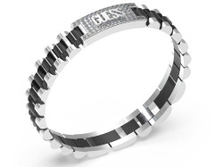 Guess Stylový náramek pro muže Empire JUMB03200JWSTBKT/U