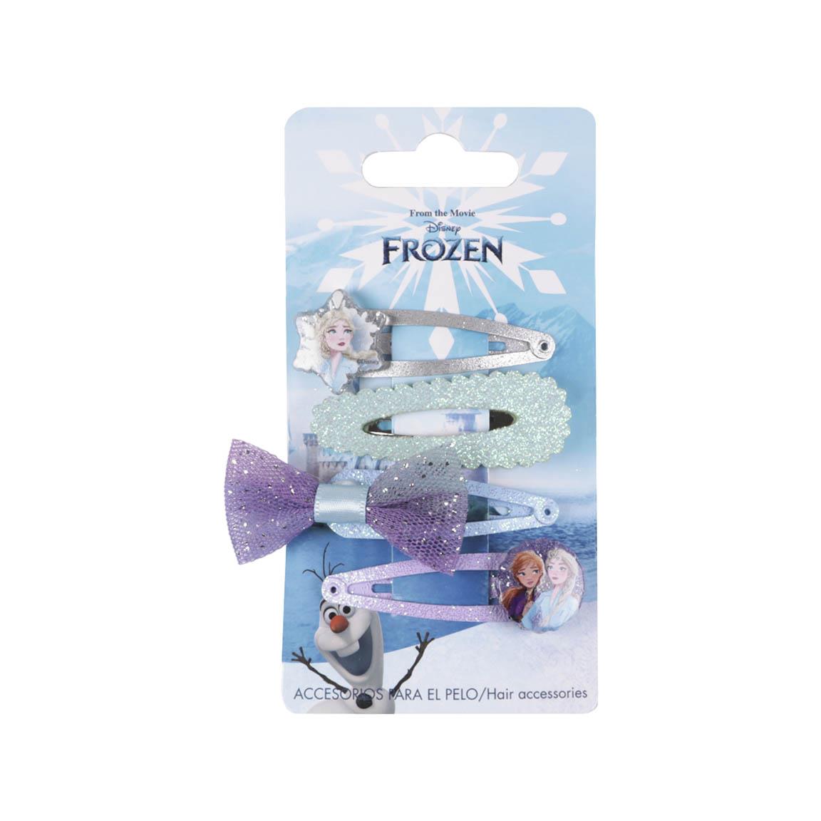 HAIR ACCESSORIES CLIPS 4 PIECES FROZEN