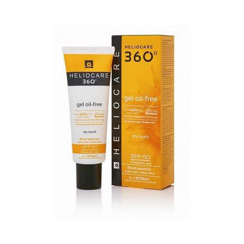 Heliocare Gel na opalování bez oleje SPF 50 360° (Gel Oil-Free) 50 ml