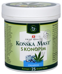 Herbamedicus Koňská mast chladivá s konopím 250 ml