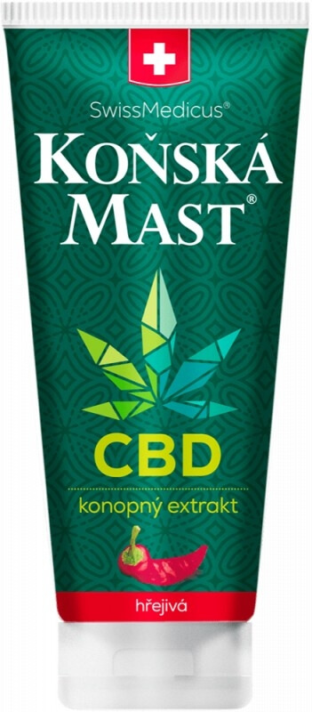 Herbamedicus Koňská mast s CBD hřejivá 200 ml