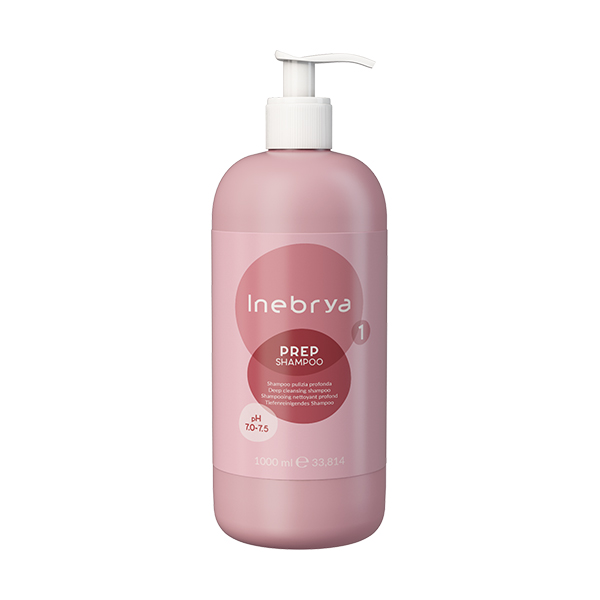 Inebrya Hloubkově čisticí šampon Prep (Deep Cleansing Shampoo) 1000 ml