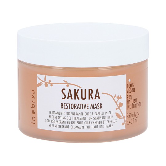 Inebrya Regenerační maska na vlasy Sakura (Restorative Mask) 250 ml