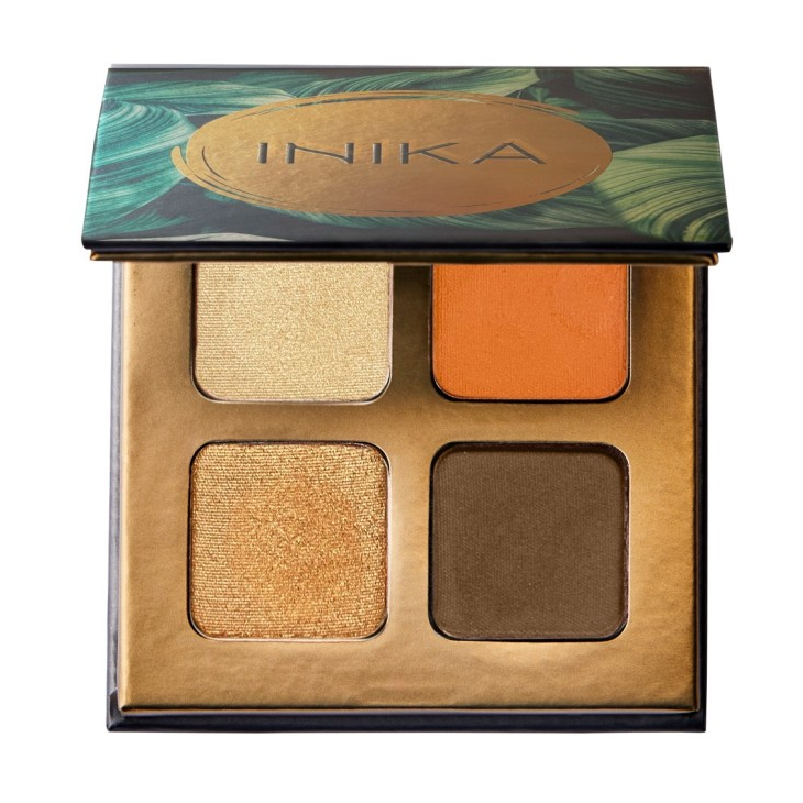 INIKA Organic Paletka očních stínů (Eyeshadow Quad) 8 g Sunset