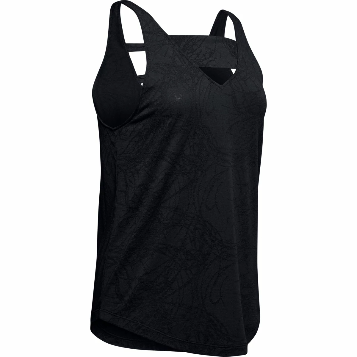 Jacquart-Blk Under Armour Perpetual Tank Vest