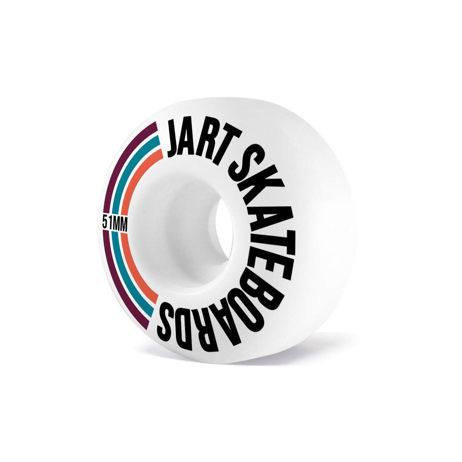 Jart skateboardová kolečka Flag 51 mm 102a | Bílá | Velikost skate 51 mm