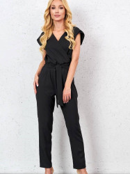 Jumpsuit black Lalous KO-0500. R21