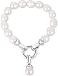 JwL Luxury Pearls Náramek z pravých bílých perel JL0560