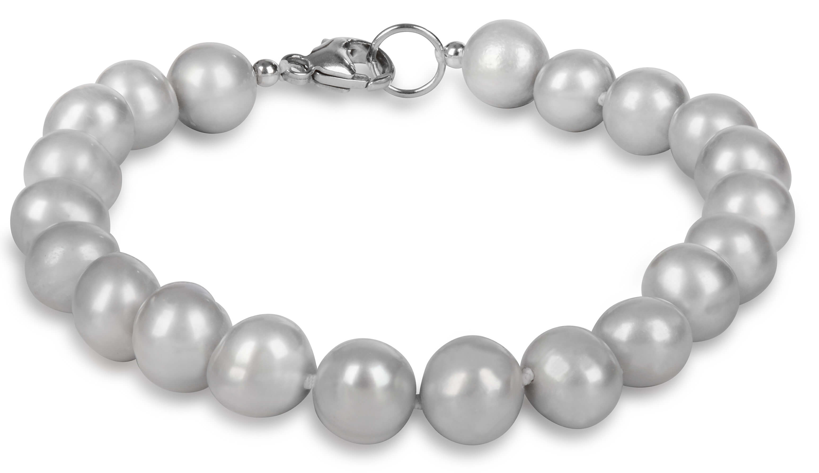 JwL Luxury Pearls Náramek z pravých šedých perel JL0359