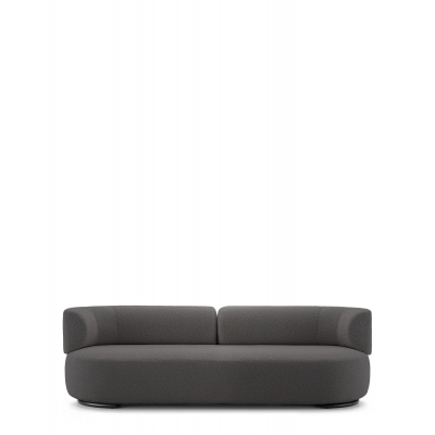 K-Wait sofa  Bouclé šedá Kartell