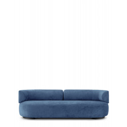 K-Wait sofa  Chenille světle modrá Kartell