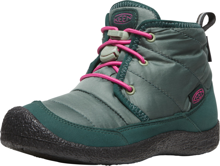 Keen HOWSER II CHUKKA WP YOUTH dark forest/fuchsia purple