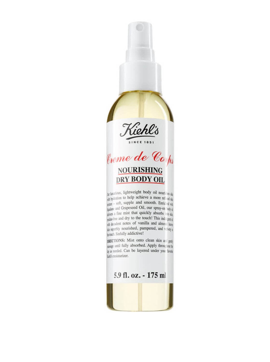 Kiehl´s Vyživující tělový olej (Dry Body Oil) 175 ml