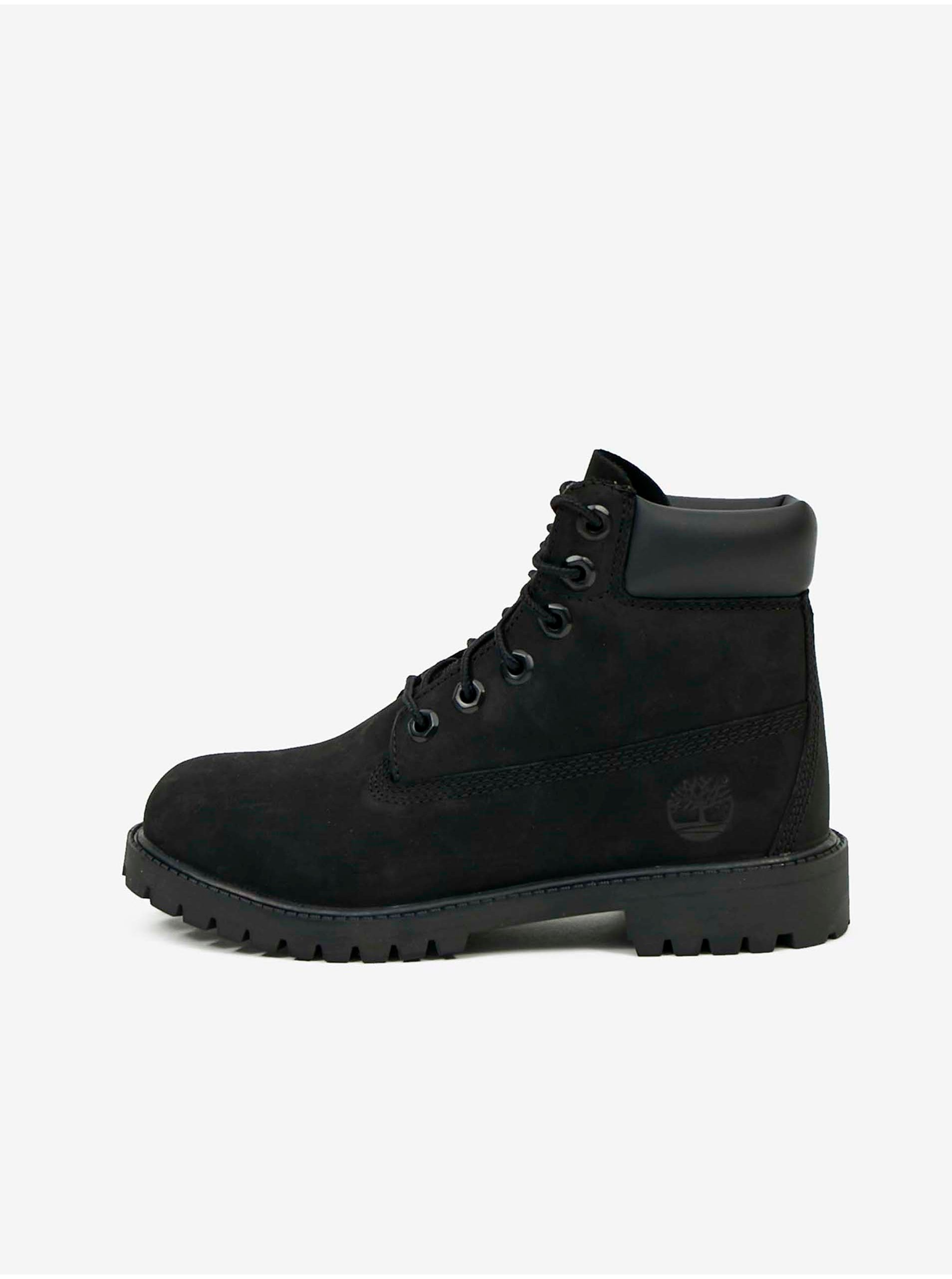 Klučičí kotníkové kožené boty Timberland 6 In Premium WP Boot - Kluci