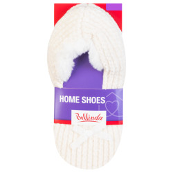 Krémové dámské domácí bačkory BELLINDA Home Shoes