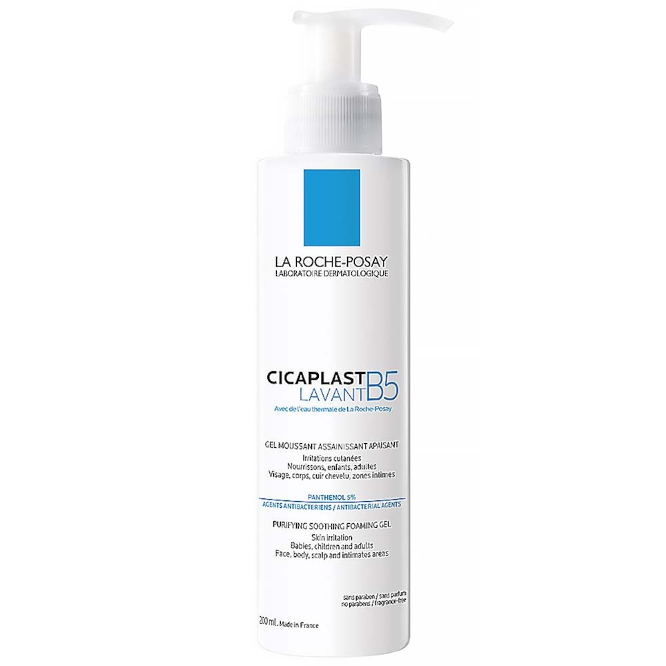 La Roche Posay Čisticí zklidňující pleťový gel Cicaplast B5 (Purifying Soothing Foaming Gel) 200 ml