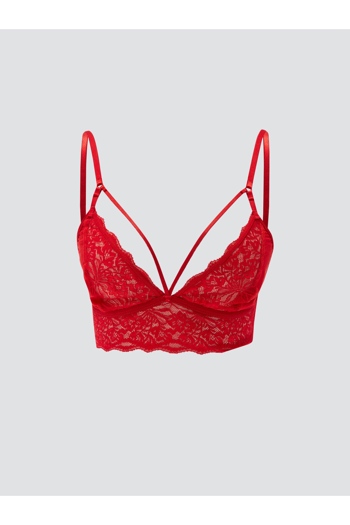 LC Waikiki Non-Wireless Padding Lace Bralette