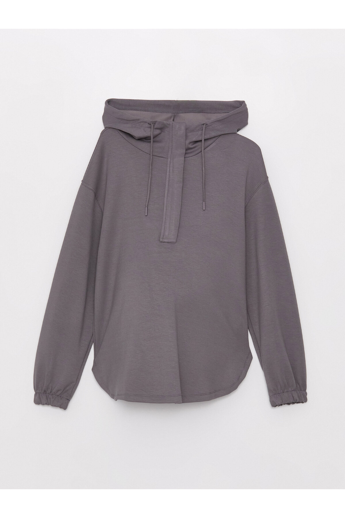 LC Waikiki Plain Long Sleeve Maternity Hoodie