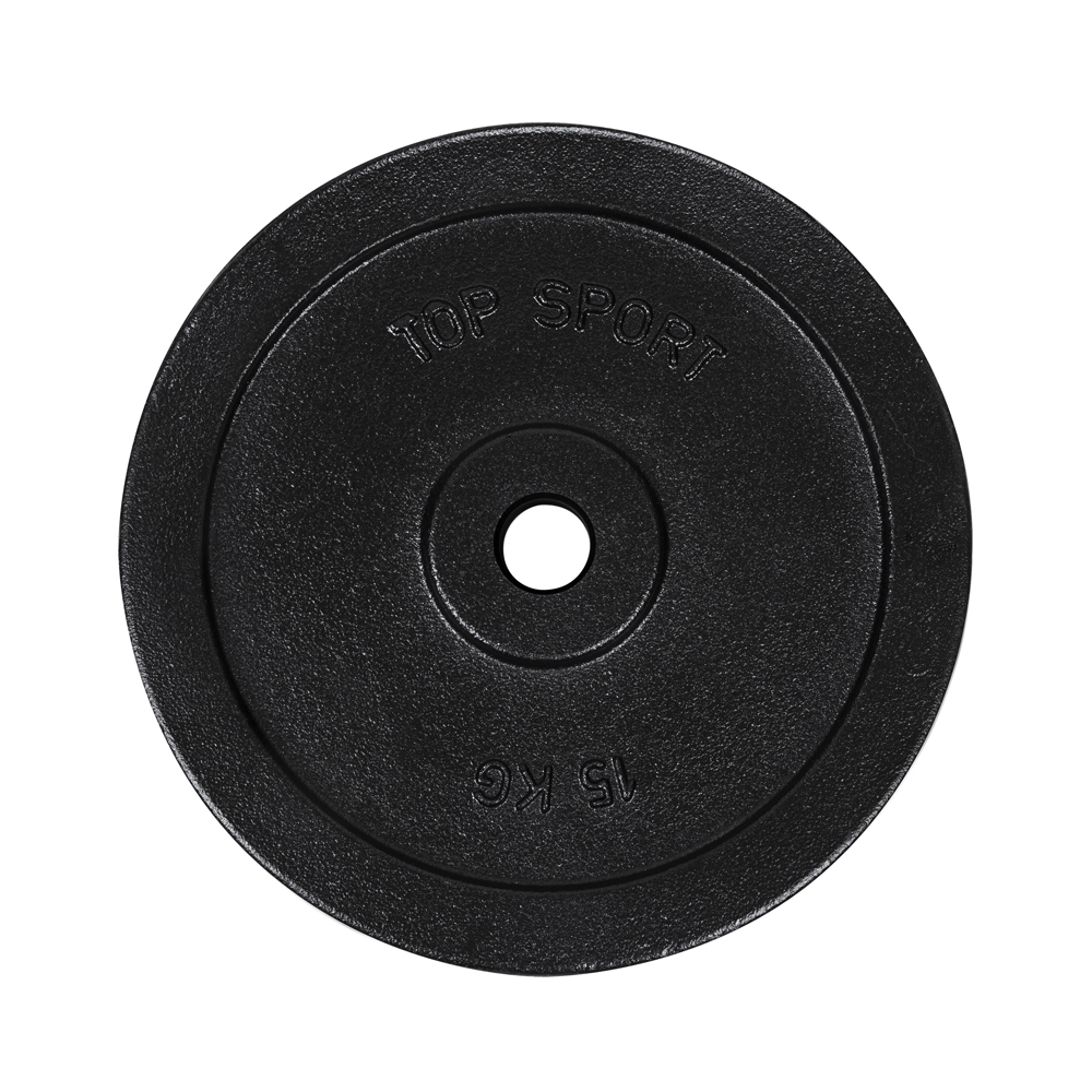 Litinový kotouč Top Sport Castyr 15 kg 30 mm