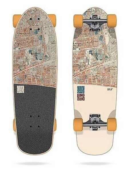 Long island longboard Maps Cruiser 27,5" | Černá | Velikost skate 27,5"