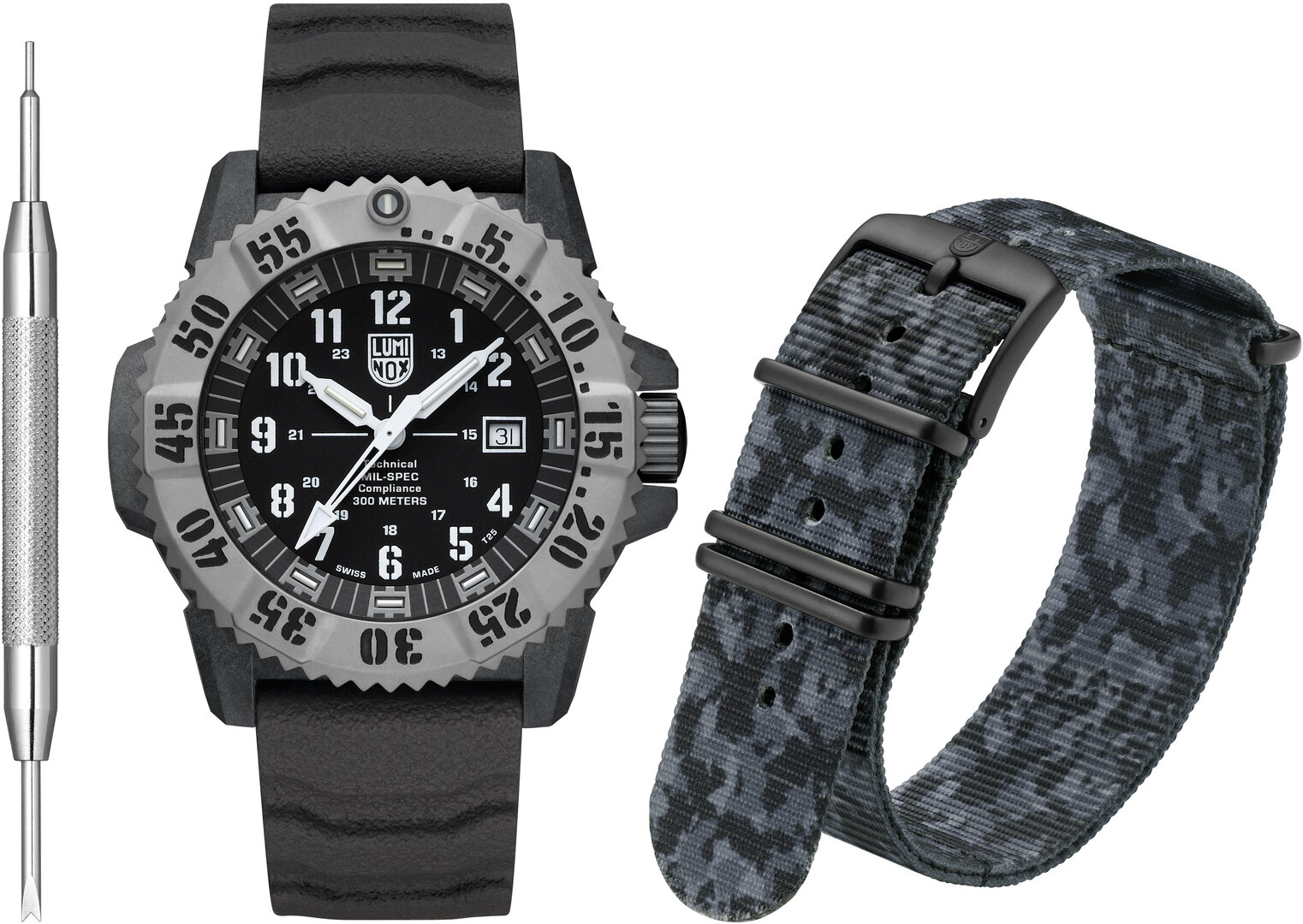 Luminox Dárkový set MIL-SPEC Inspired XL.3351.1.SET + náhradní řemínek