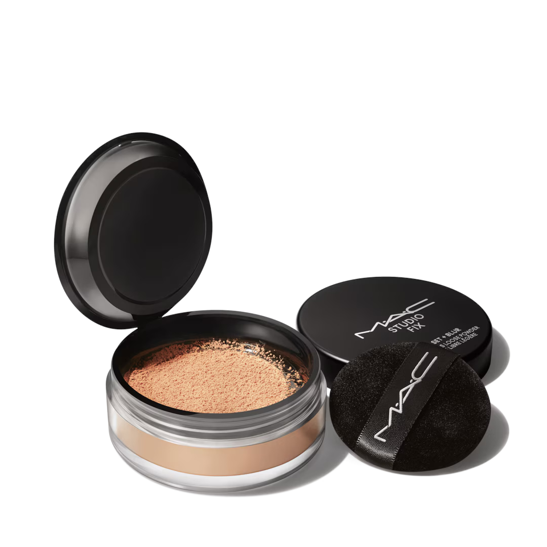 MAC Cosmetics Sypký pudr Studio Fix Pro Set + (Blur Weightless Loose Powder) 6,5 g Medium Deep