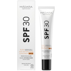 MÁDARA Opalovací krém na obličej s anti-age efektem Plant Stem Cell (Age-Defying Face Sunscreen SPF 30) 40 ml