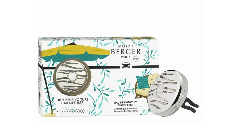 Maison Berger Paris Dárková sada difuzér do auta Summer + náplň Mátová voda