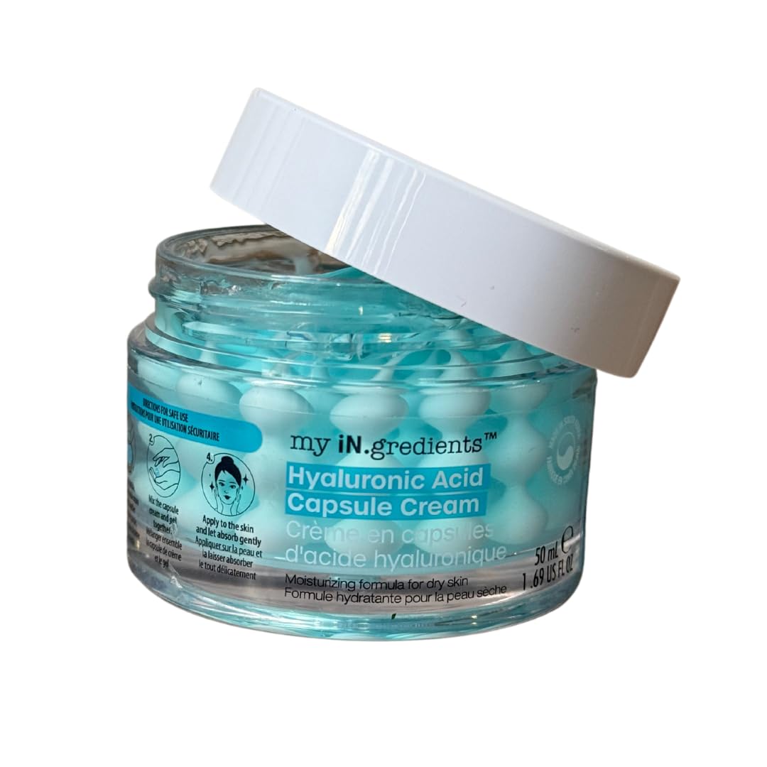 masqueBAR Hydratační pleťový krém s kyselinou hyaluronovou (Hyaluronic Acid Capsule Cream) 50 ml