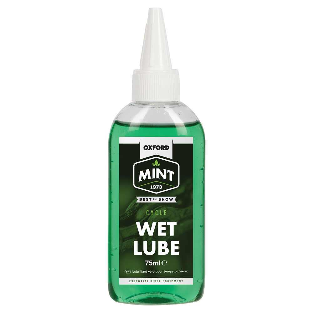 Mazivo na cyklo a moto řetězy do deštivého počasí Mint Wet Lube 75 ml