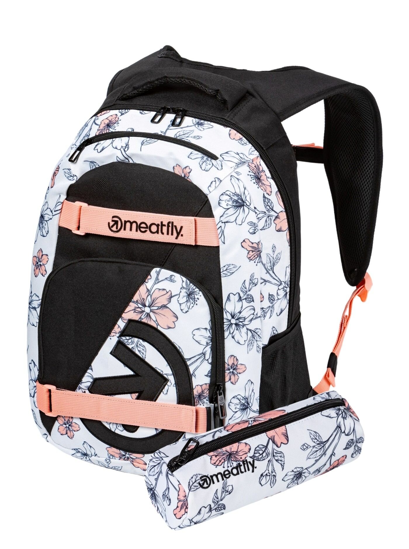 Meatfly batoh Exile Blossom White 24 L | Bílá | Objem 24 L