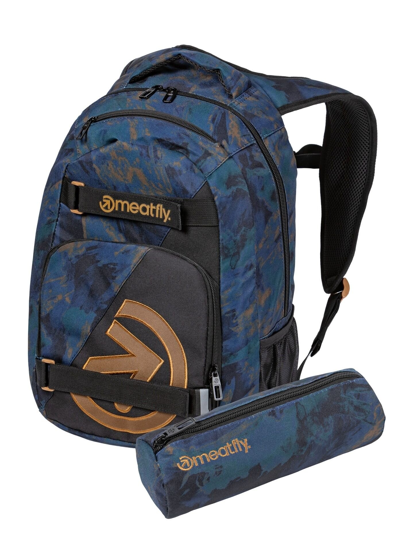 Meatfly batoh Exile Mossy Navy 24 L | Modrá | Objem 24 L