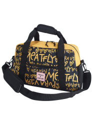 Meatfly cestovní taška X Pura Vida Mavis Yellow/Black | Žlutá | Objem 26 L