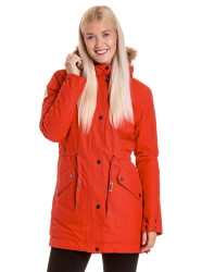 Meatfly dámská zimní bunda Artemis Parka Poppy Red | Červená | Velikost XS