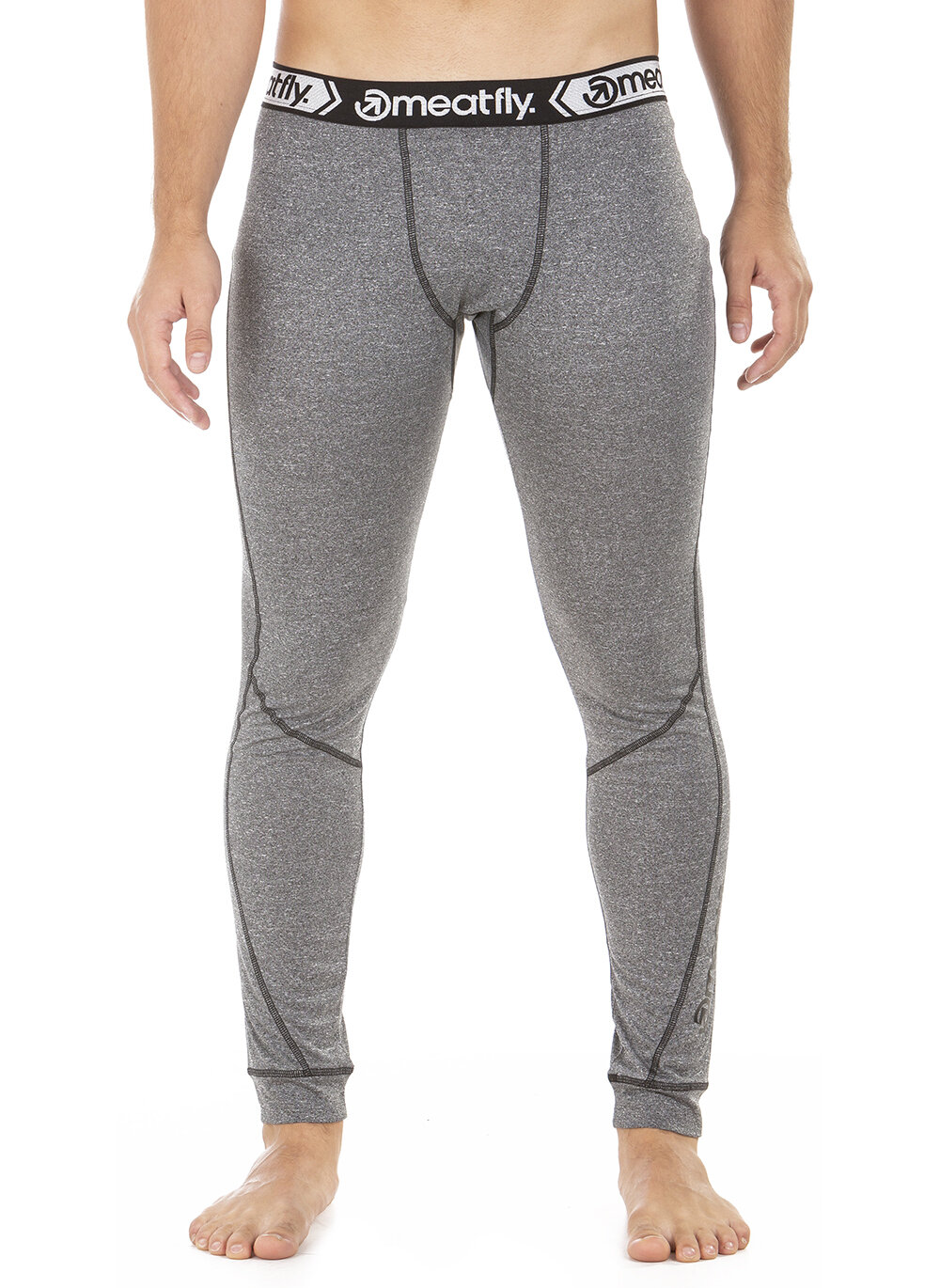 Meatfly Danny Termo Pants A - Grey Melange | Šedá | Velikost S