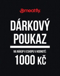 Meatfly dárkový Kupon 1000 Kč