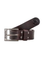 Meatfly Doppler Leather Belt B - Brown | Hnědá | Velikost S/M