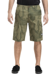 Meatfly Icon 19 Shorts C - Olive Shade Mono | Zelená | Velikost 30