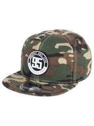 Meatfly kšiltovka Alfy Snapback 95 Camo | Maskáč | Velikost One Size