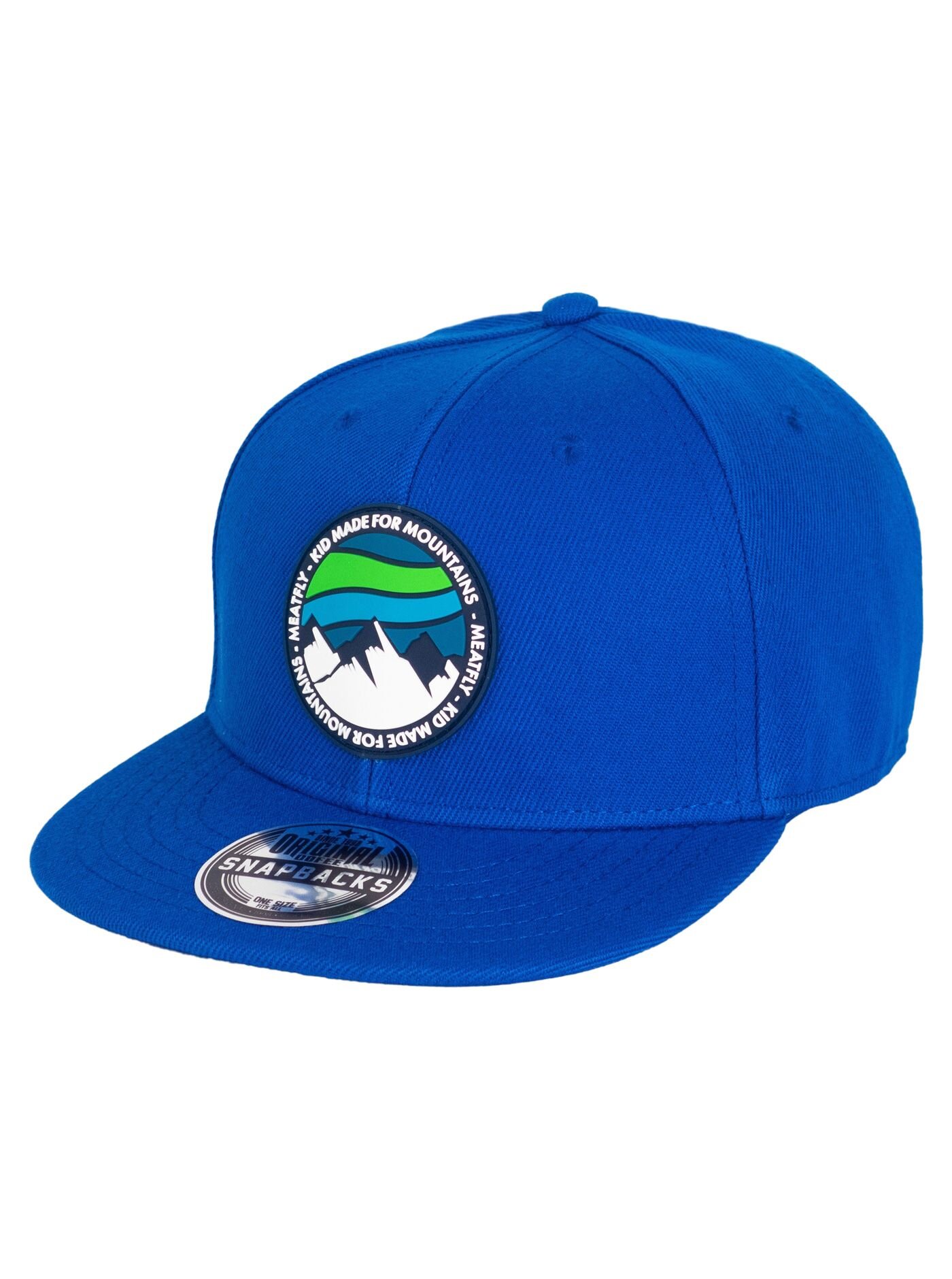 Meatfly kšiltovka Alfy Snapback Blue Mountain/Royal Blue | Modrá | Velikost One Size