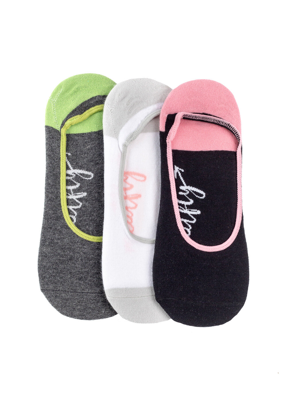 Meatfly ponožky Low socks - Triple pack E/ Logo | Mnohobarevná | Velikost One Size