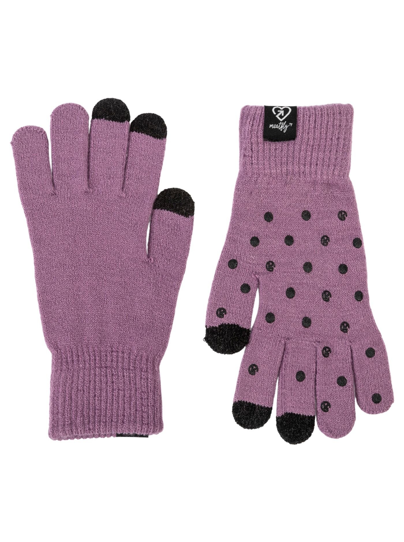 Meatfly rukavice Boyd Purple Dots | Fialová | Velikost One Size